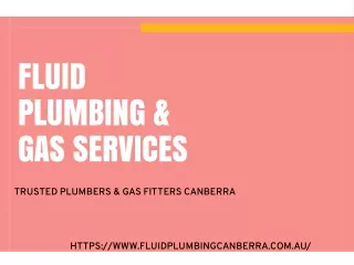 fluid plumbing gas services