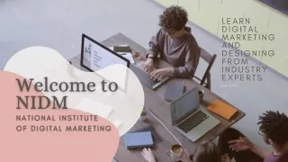 learn digital marketing and designing from
