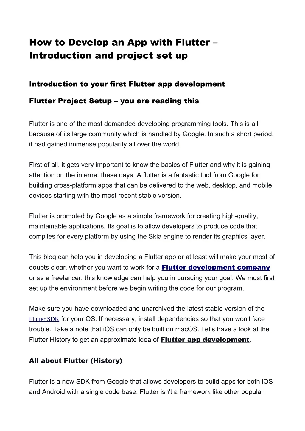 PPT - How to develop a Flutter app PowerPoint Presentation, free ...