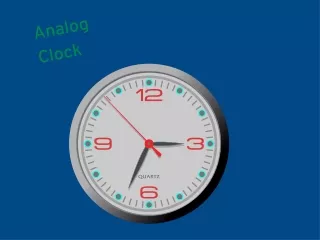 analog clock