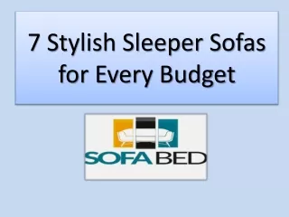 7 stylish sleeper sofas for every budget