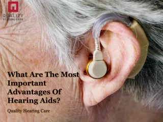What Are The Most Important Advantages Of Hearing Aids?