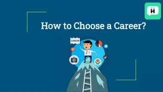how to choose a career