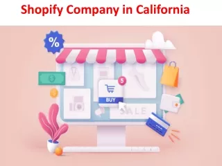 shopify company in california