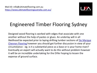 Engineered Timber Flooring Sydney