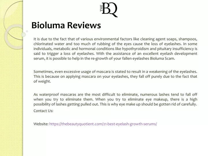 bioluma reviews