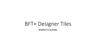 BFT  Designer Tiles