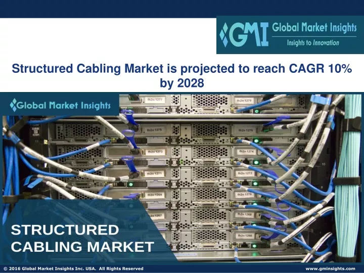 structured cabling market is projected to reach