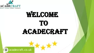 welcome to acadecraft