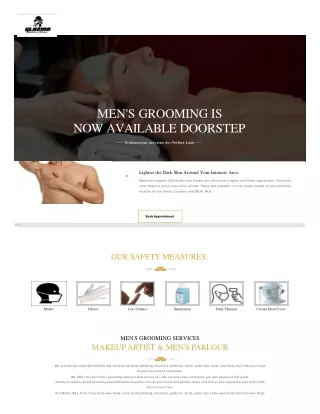 Men’s grooming doorstep