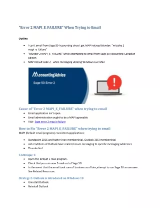 error 2 mapi e failure when trying to email