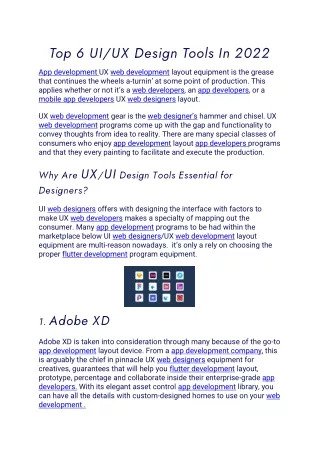 top 6 ui ux design tools in 2022