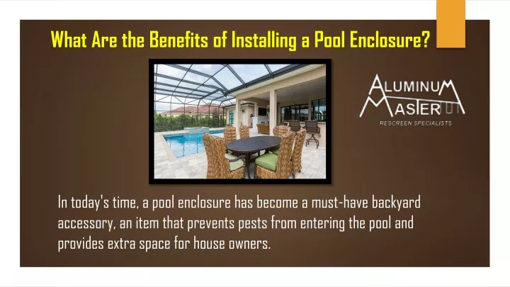 what are the benefits of installing a pool