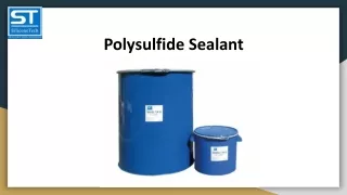 Polysulfide Sealant