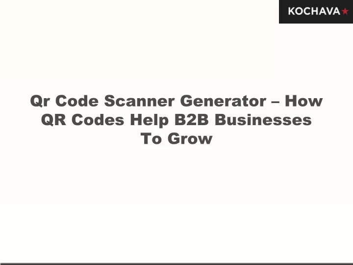 qr code scanner generator how qr codes help