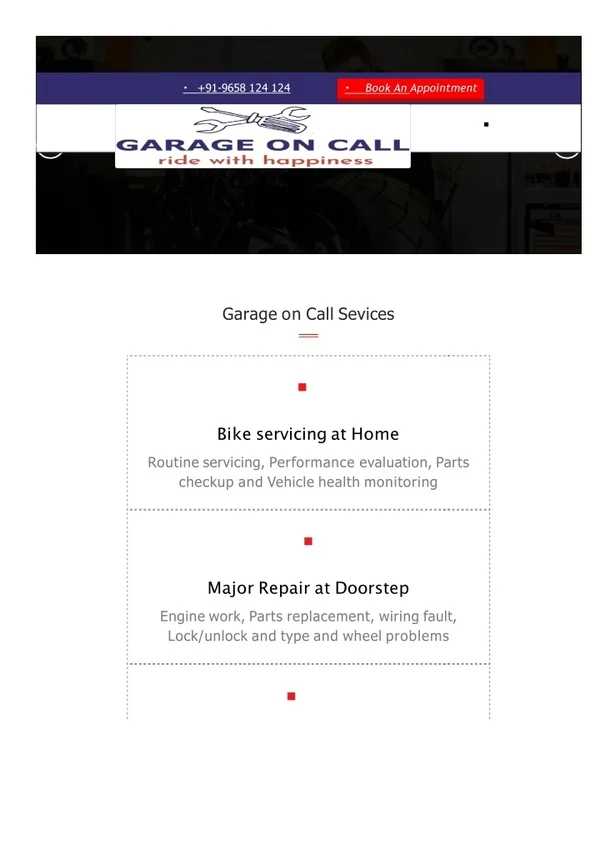 Doorstep Bike Servicing and Repairing