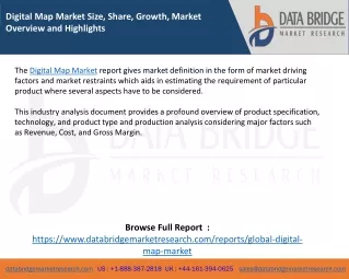digital map market size share growth market