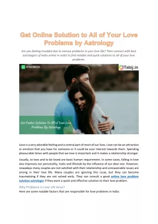 are you feeling troubled due to various problems