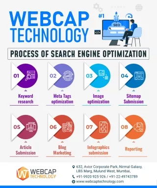 Process of Search Engine Optimization Explain by Webcap Technology