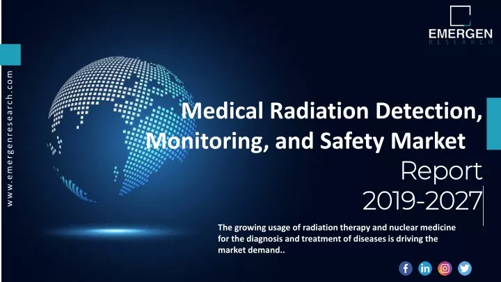 medical radiation detection monitoring and safety