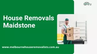 House Removals Maidstone