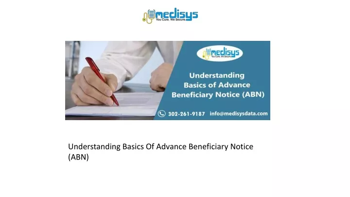 understanding basics of advance beneficiary
