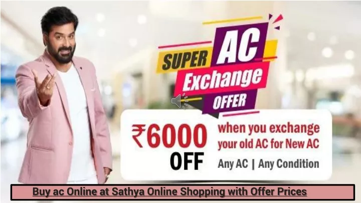 buy ac online at sathya online shopping with