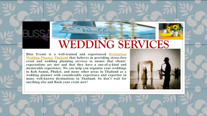 wedding services