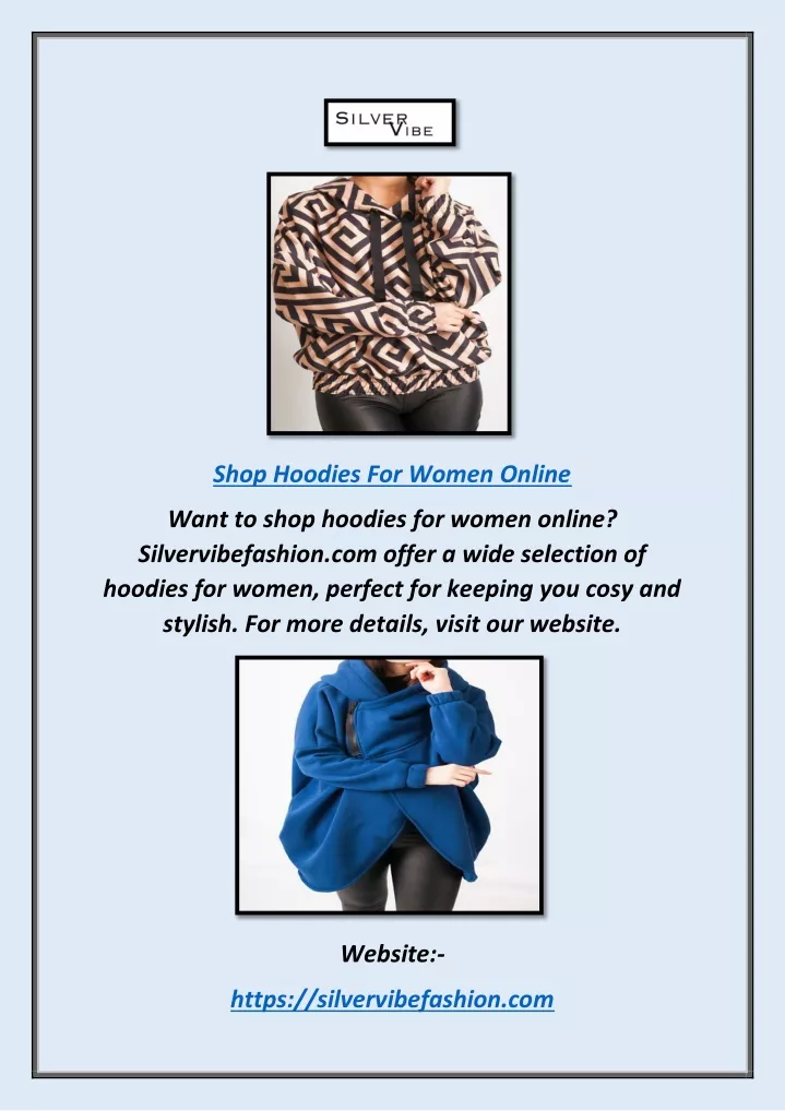 shop hoodies for women online