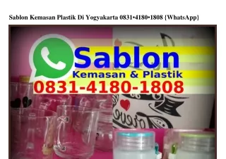 Sablon Kemasan Plastik Di Yogyakarta 083l–4l80–l808[WA]