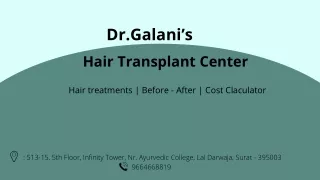 Dr.Galani’s - Hair Transplant Center in surat