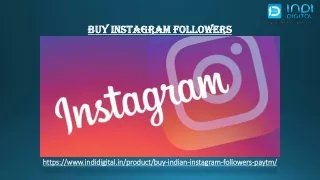 How to Buy Instagram followers in India