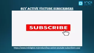 How to buy active youtube subscribers in India