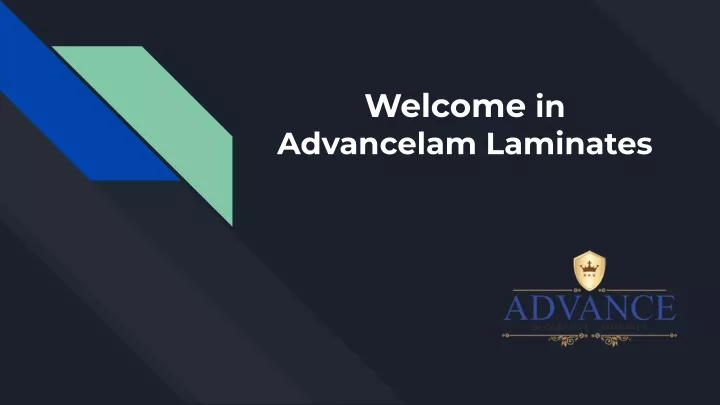 welcome in advancelam laminates