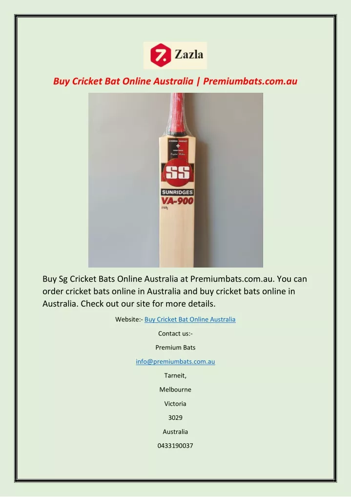 buy cricket bat online australia premiumbats