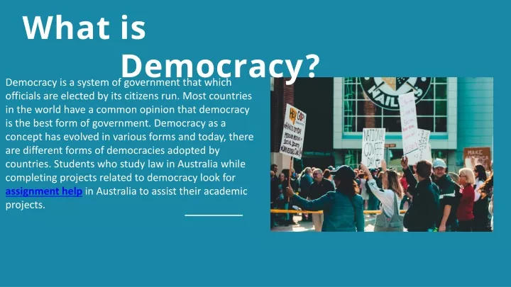 what is democracy