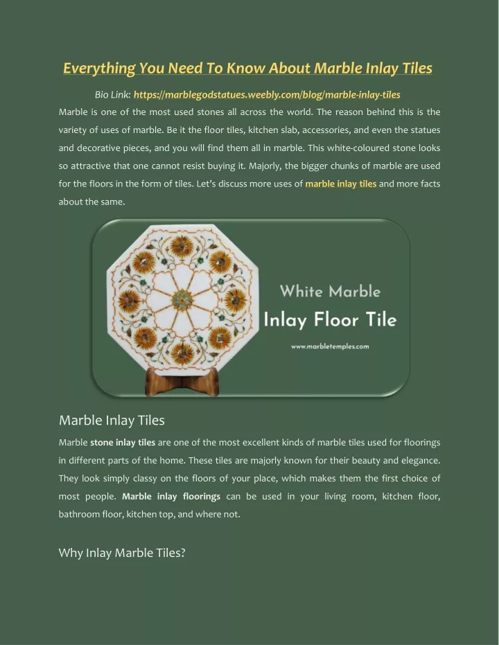 everything you need to know about marble inlay