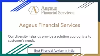 Financial Consultants in Delhi