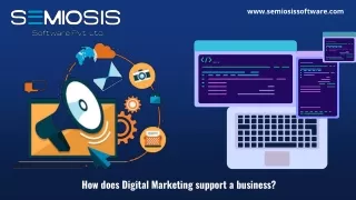 How does Digital Marketing support a business?