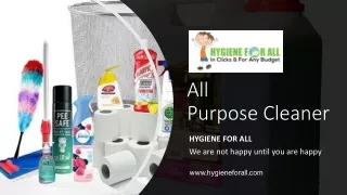 All Purpose Cleaner​