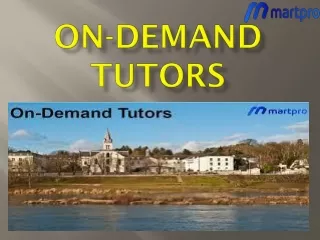 on demand tutors