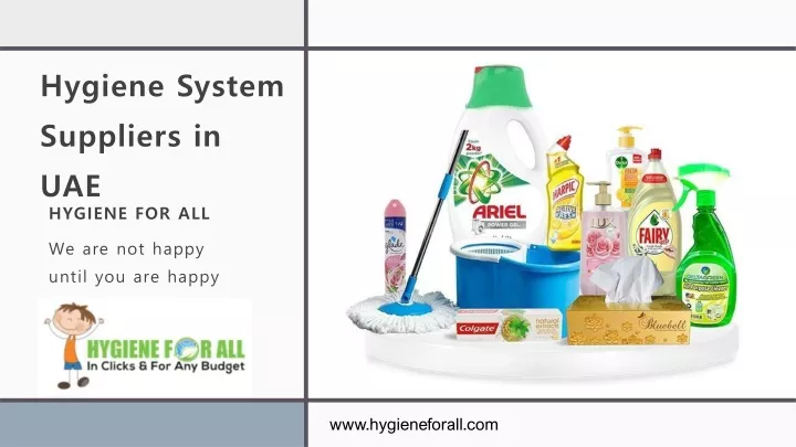 hygiene system suppliers in uae
