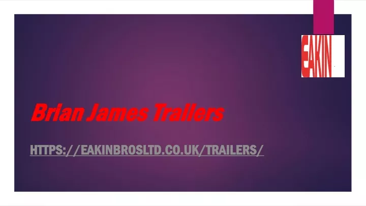 brian james trailers