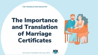 the translation industry