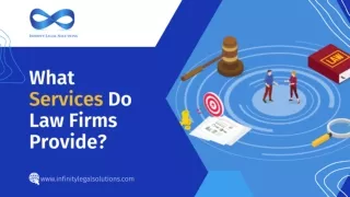 What Legal Services do Law Firms Provide?
