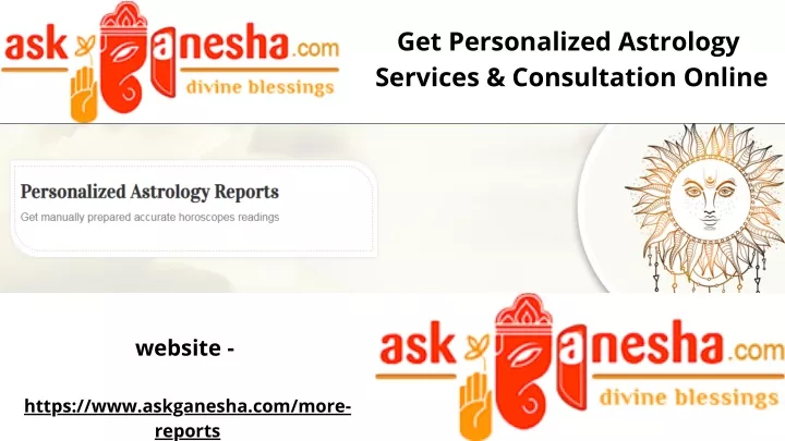 get personalized astrology services consultation