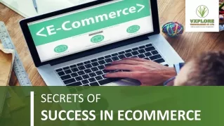 secrets of success in ecommerce