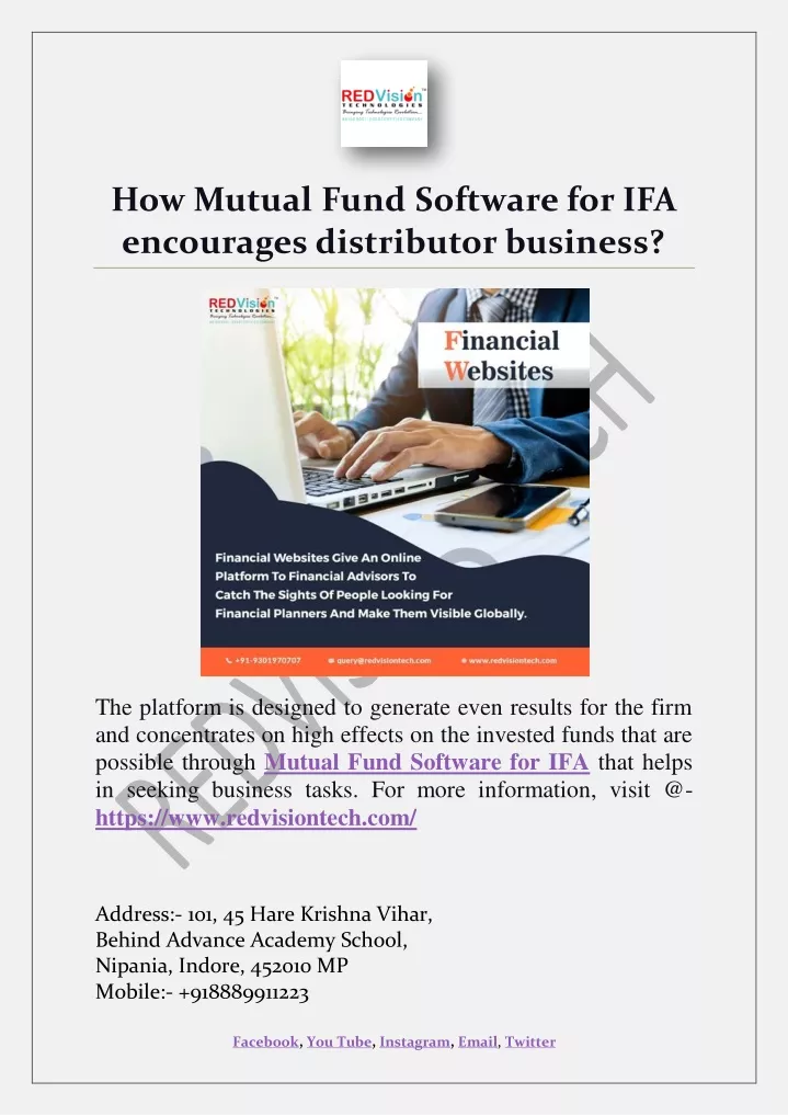 how mutual fund software for ifa encourages