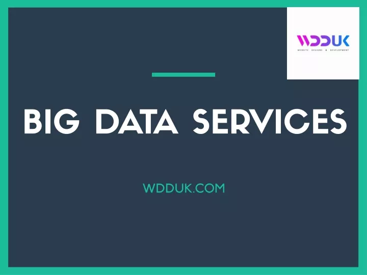 big data services