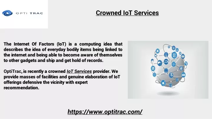 crowned iot services